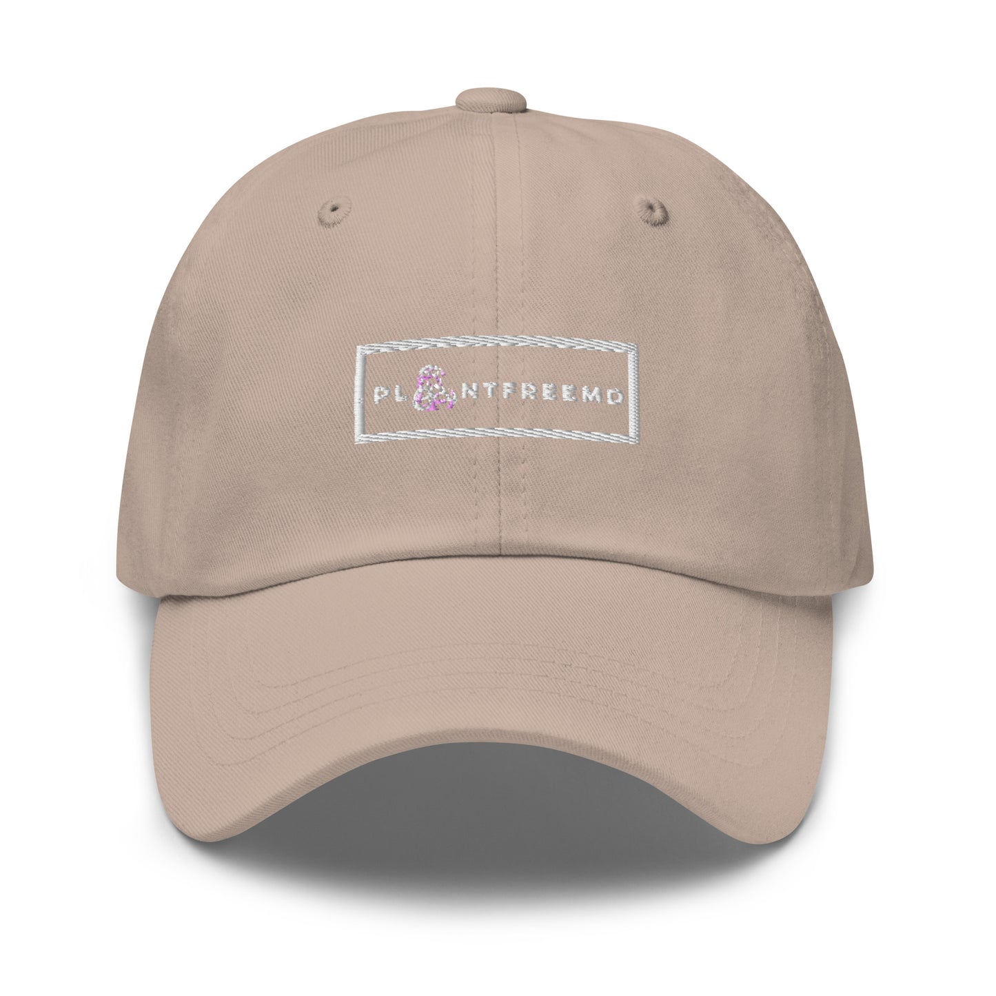 PlantFreeMD Hat White Embroidery