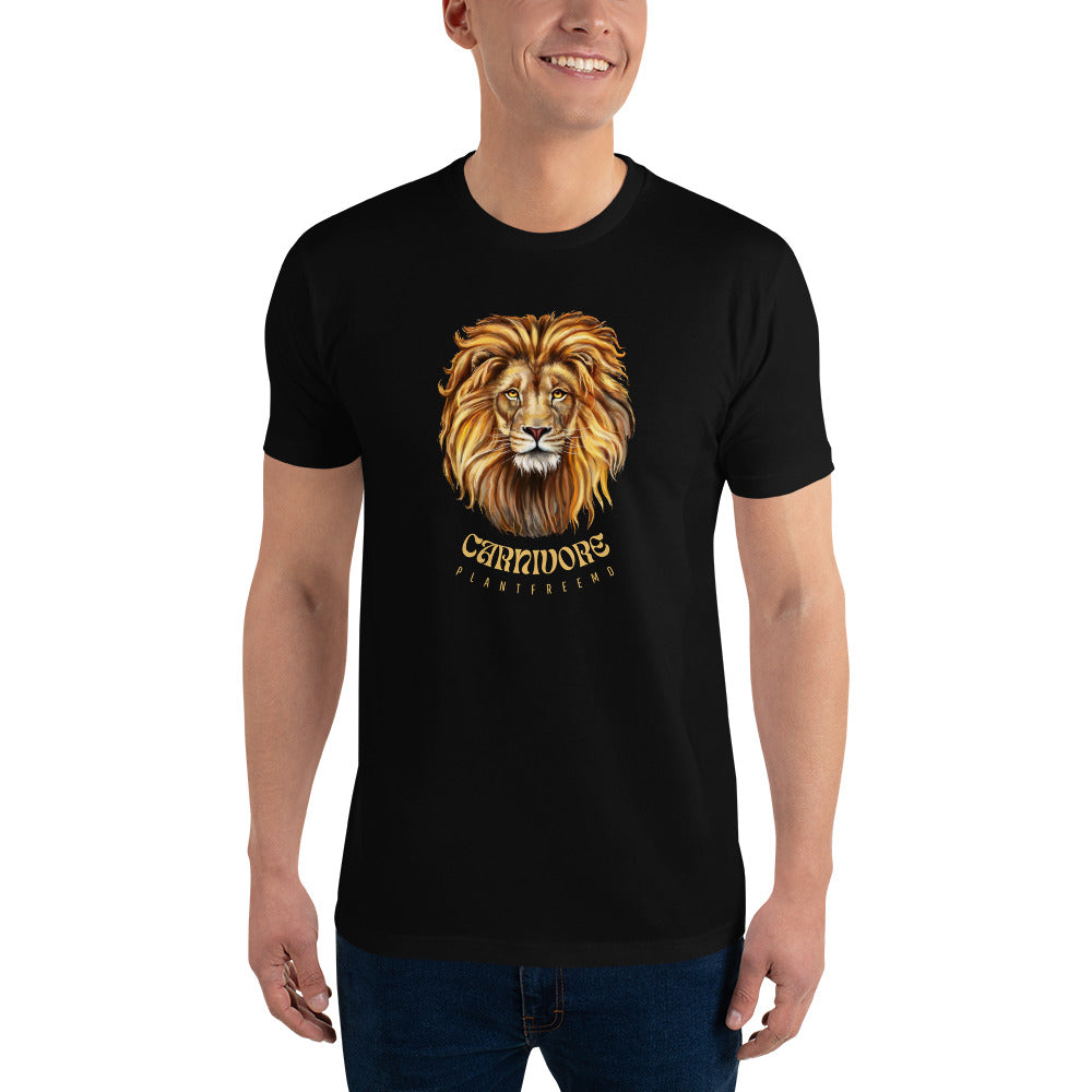 Carnivore Lion Men's Fitted T-shirt