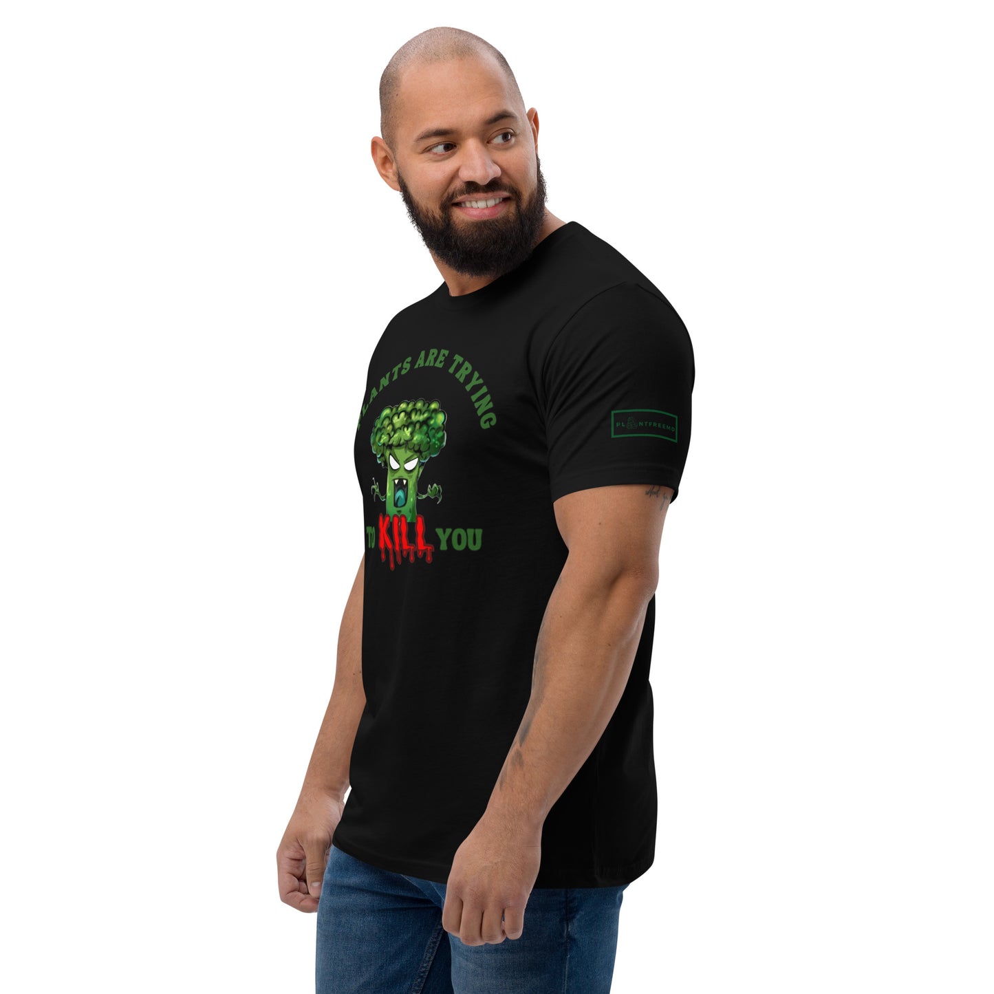 Plants Are Trying to K*ll You Men's Fitted T-shirt