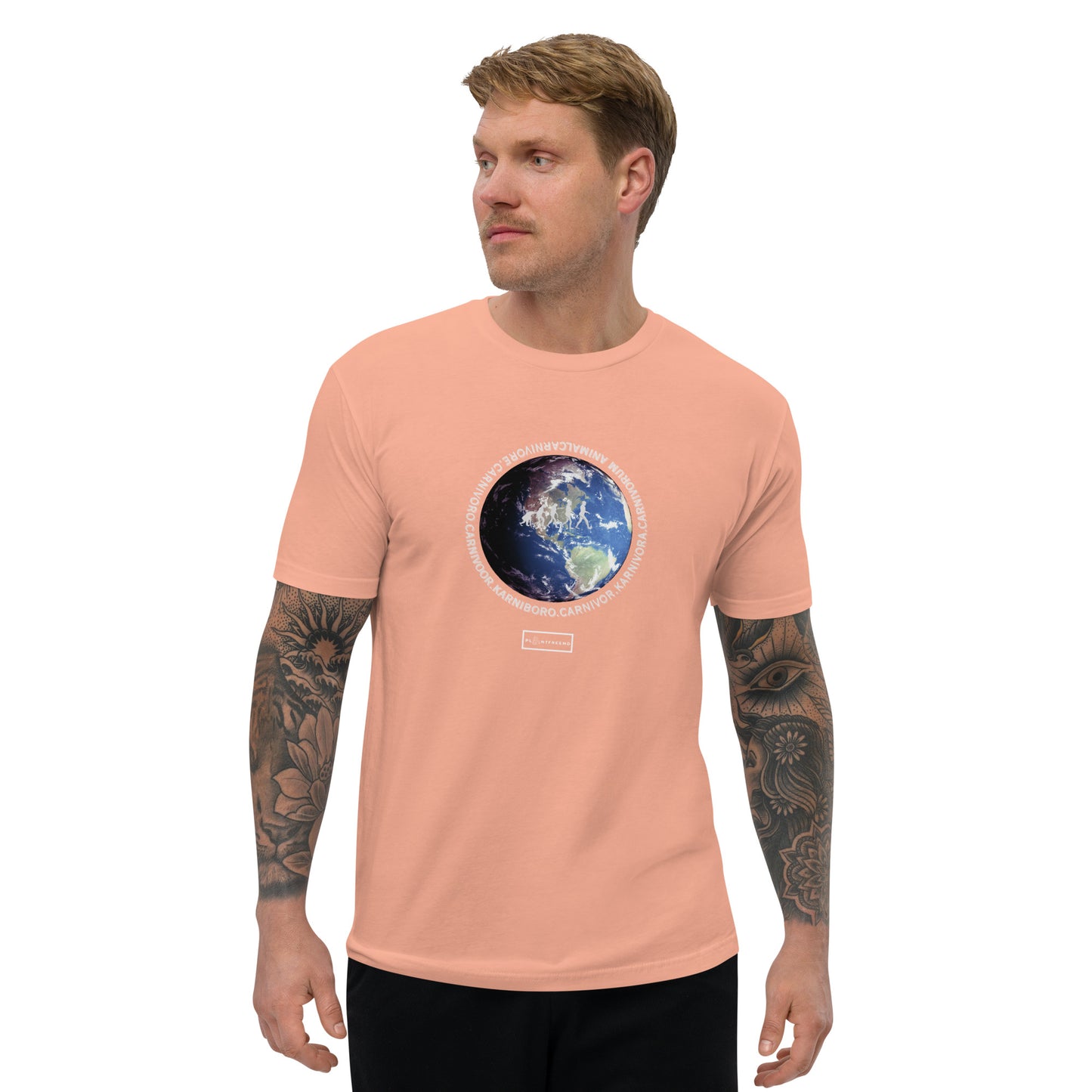 Carnivore Languages Men's Fitted T-shirt
