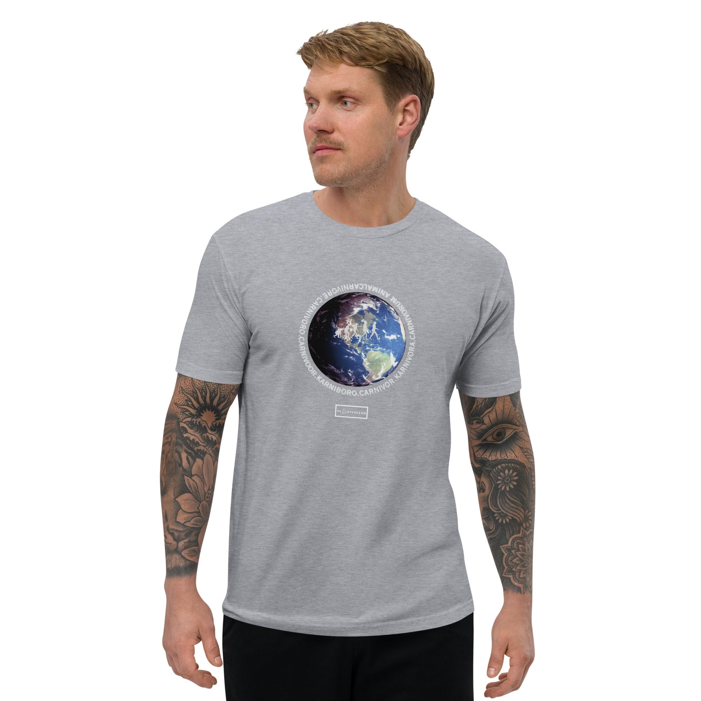 Carnivore Languages Men's Fitted T-shirt