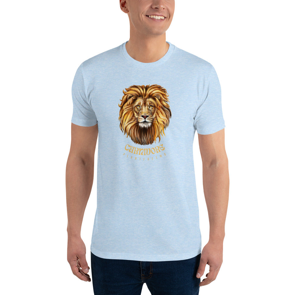 Carnivore Lion Men's Fitted T-shirt