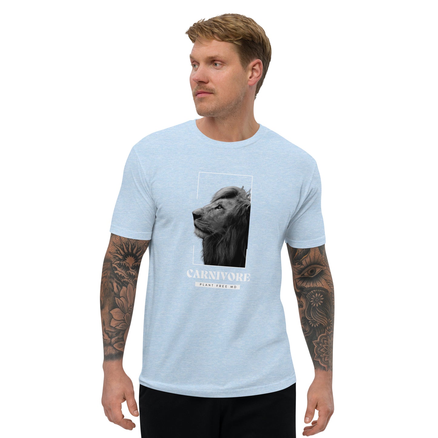 King Lion Carnivore Men's Fitted T-shirt