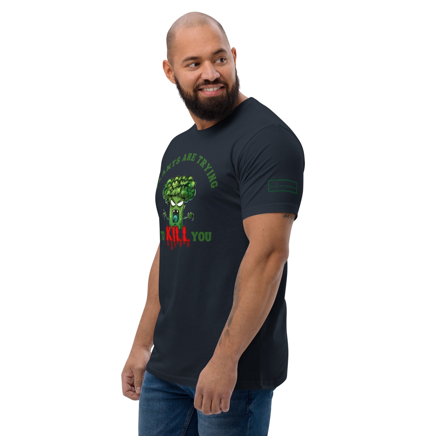 Plants Are Trying to K*ll You Men's Fitted T-shirt