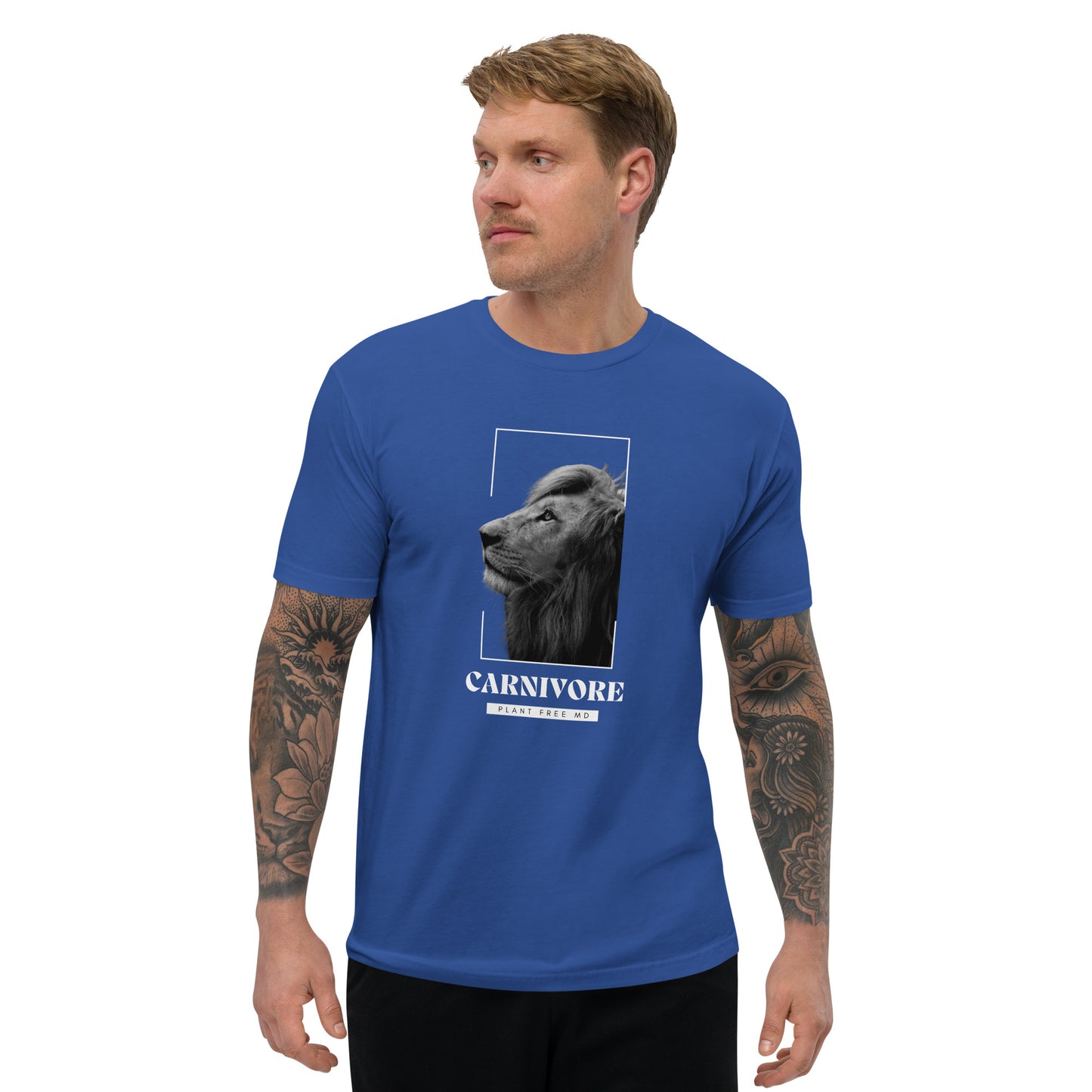 King Lion Carnivore Men's Fitted T-shirt