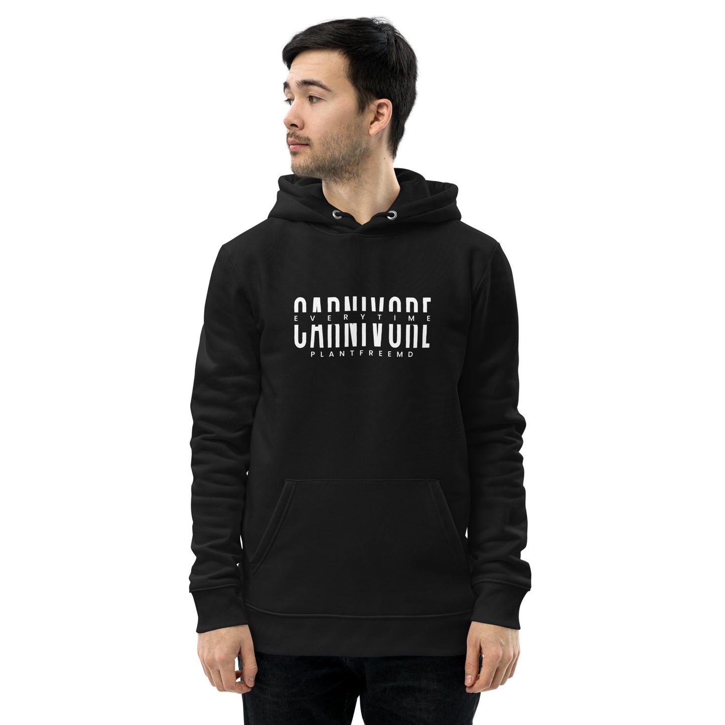 Carnivore Every Time Unisex essential eco hoodie