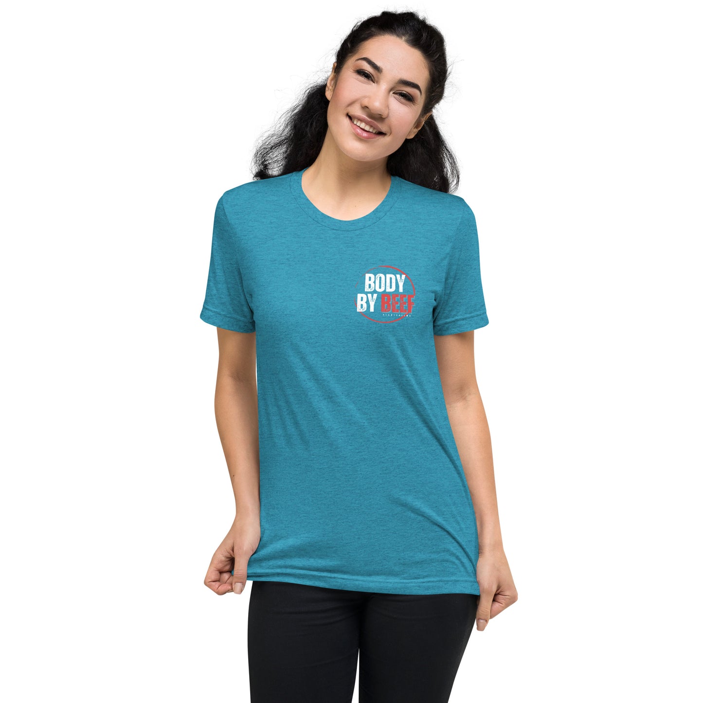 Body by Beef Unisex Tri-blend Short sleeve T-shirt