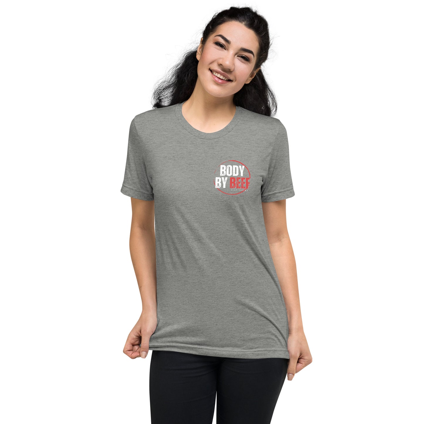 Body by Beef Unisex Tri-blend Short sleeve T-shirt