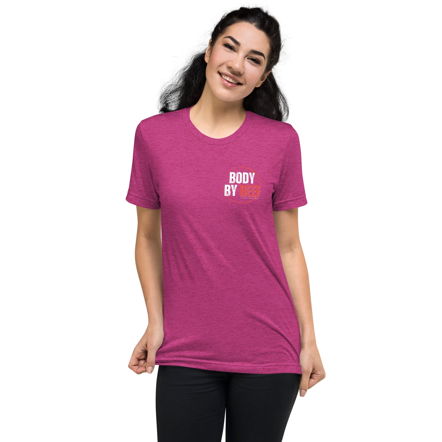 Body by Beef Unisex Tri-blend Short sleeve T-shirt
