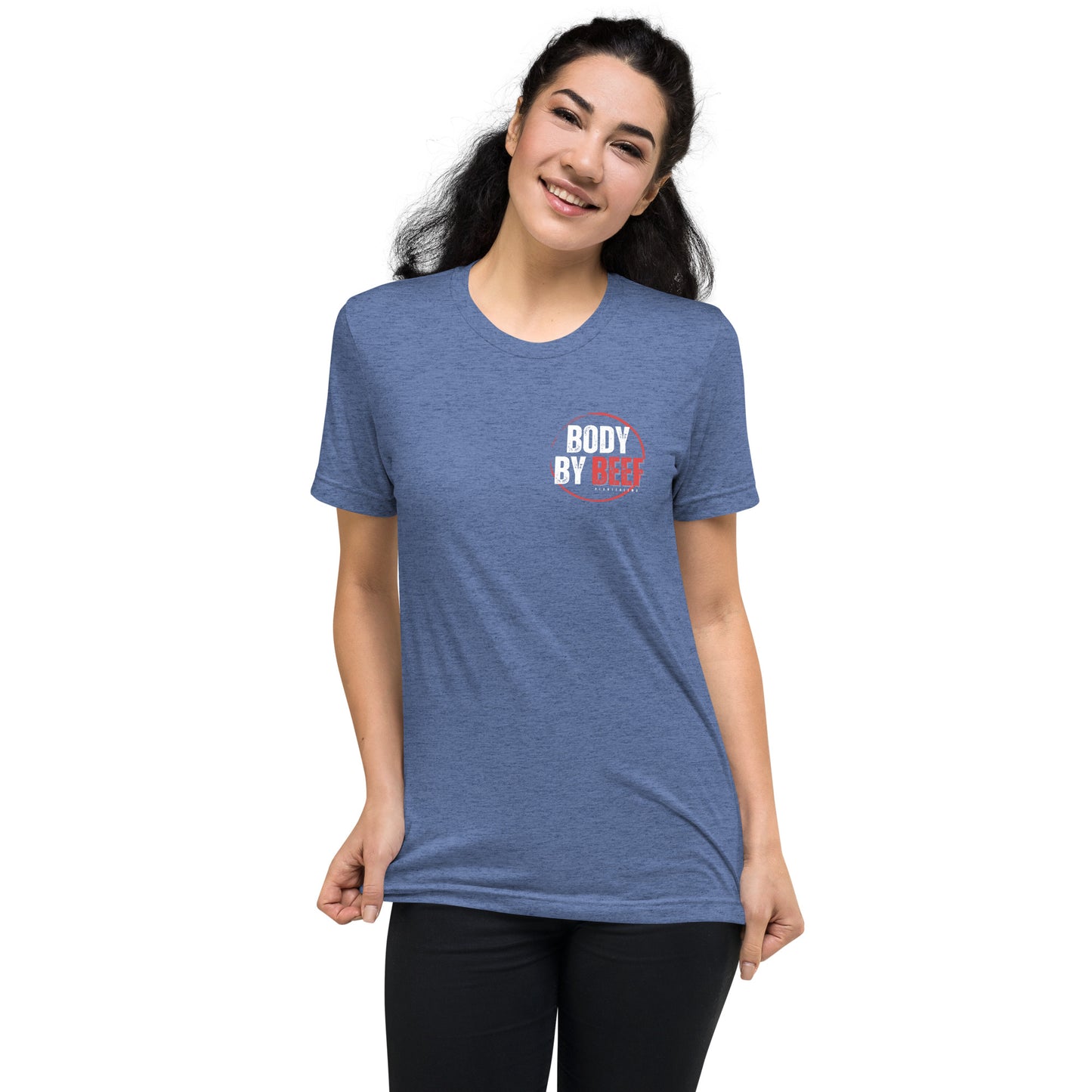 Body by Beef Unisex Tri-blend Short sleeve T-shirt