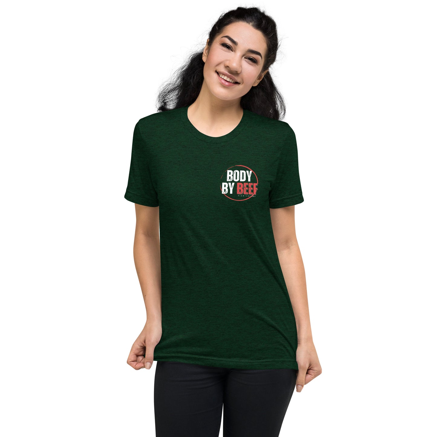 Body by Beef Unisex Tri-blend Short sleeve T-shirt