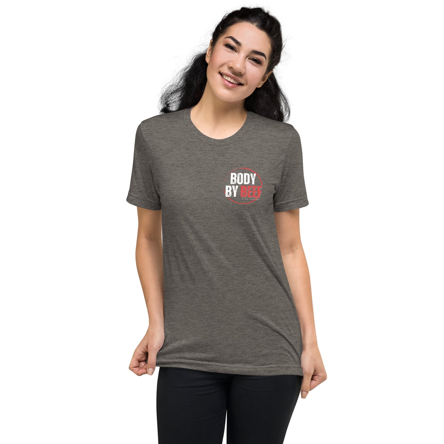 Body by Beef Unisex Tri-blend Short sleeve T-shirt