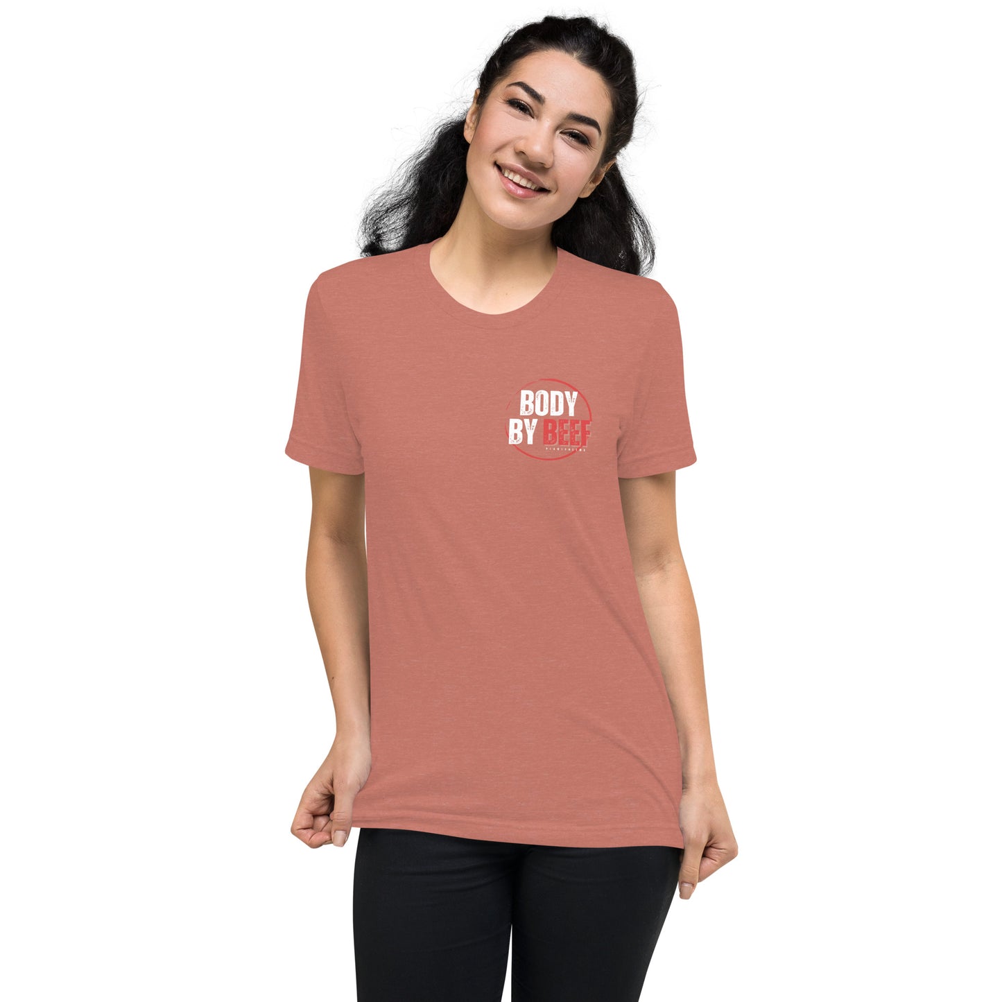 Body by Beef Unisex Tri-blend Short sleeve T-shirt