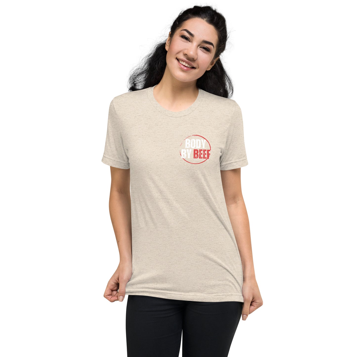 Body by Beef Unisex Tri-blend Short sleeve T-shirt