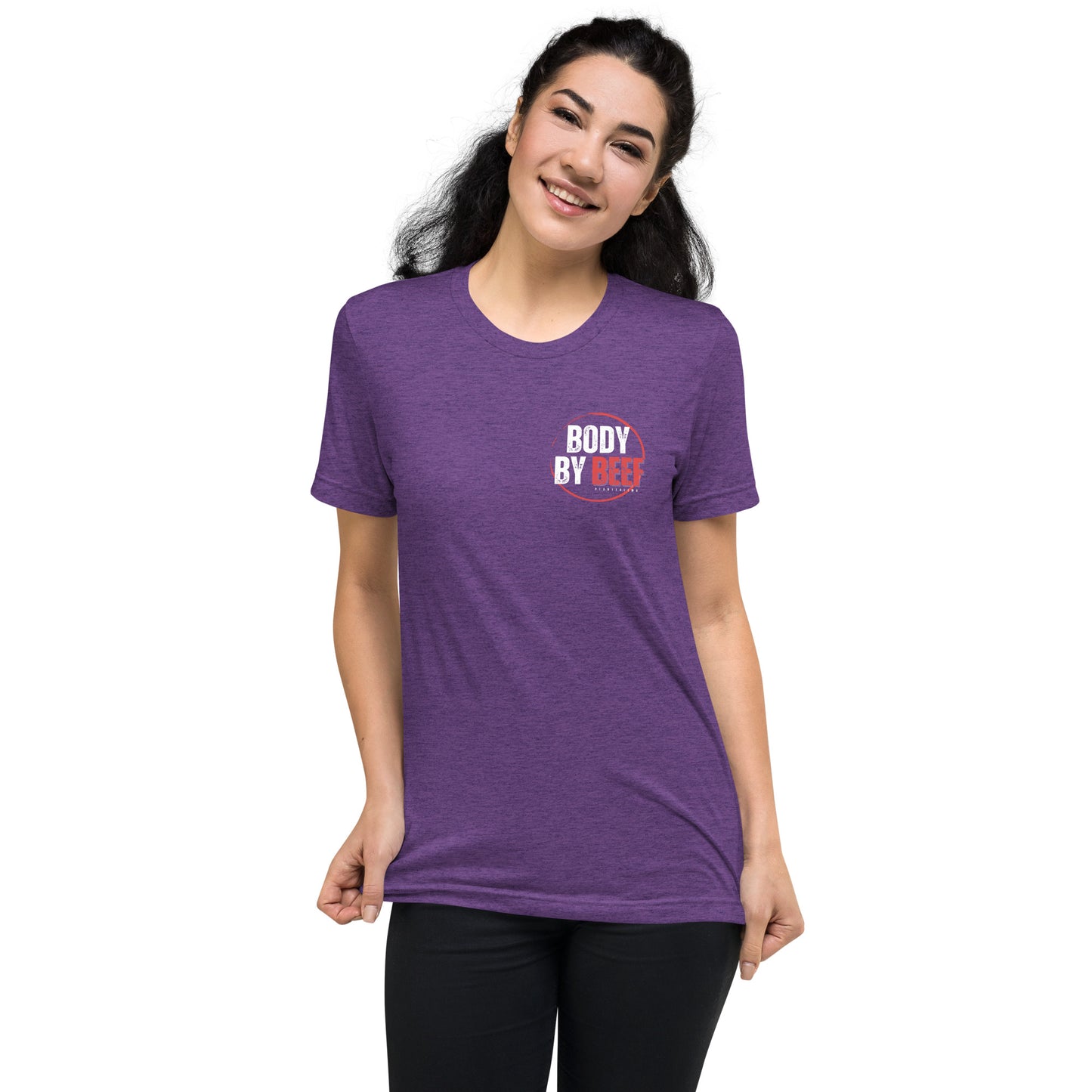 Body by Beef Unisex Tri-blend Short sleeve T-shirt