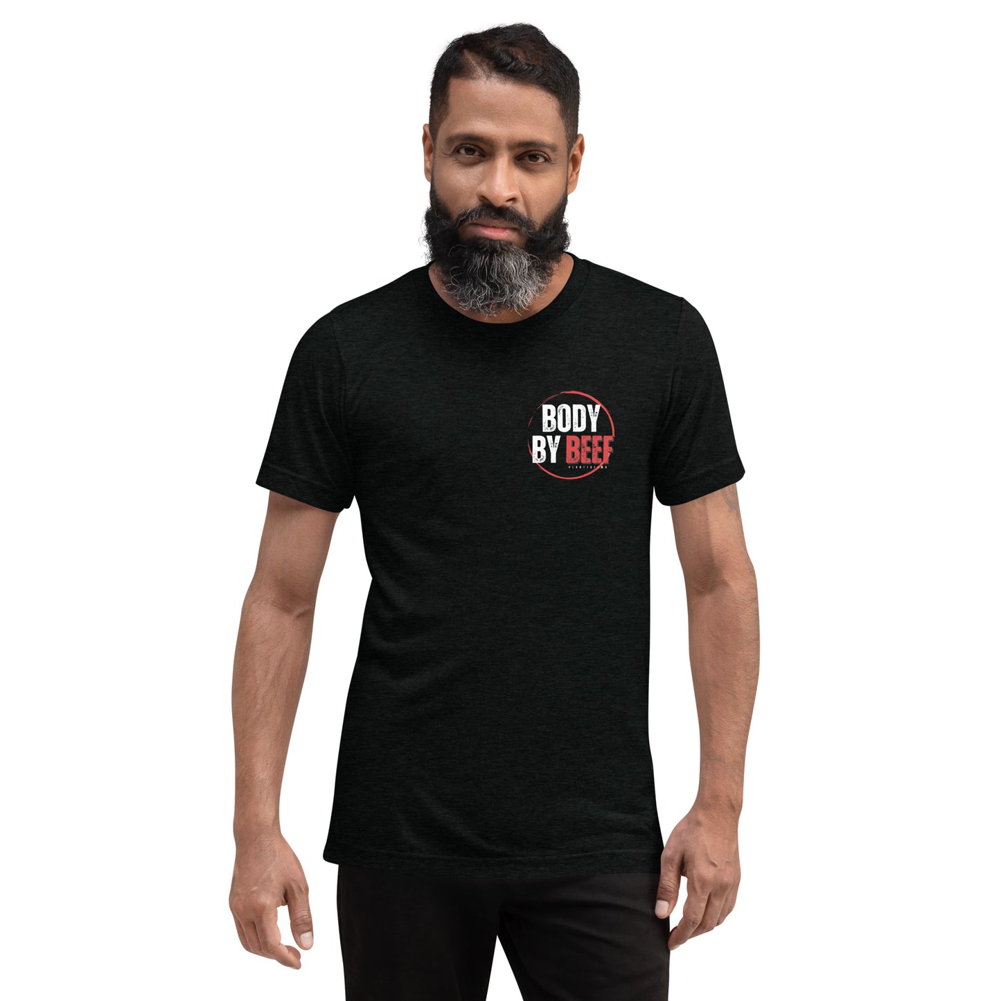 Body by Beef Unisex Tri-blend Short sleeve T-shirt
