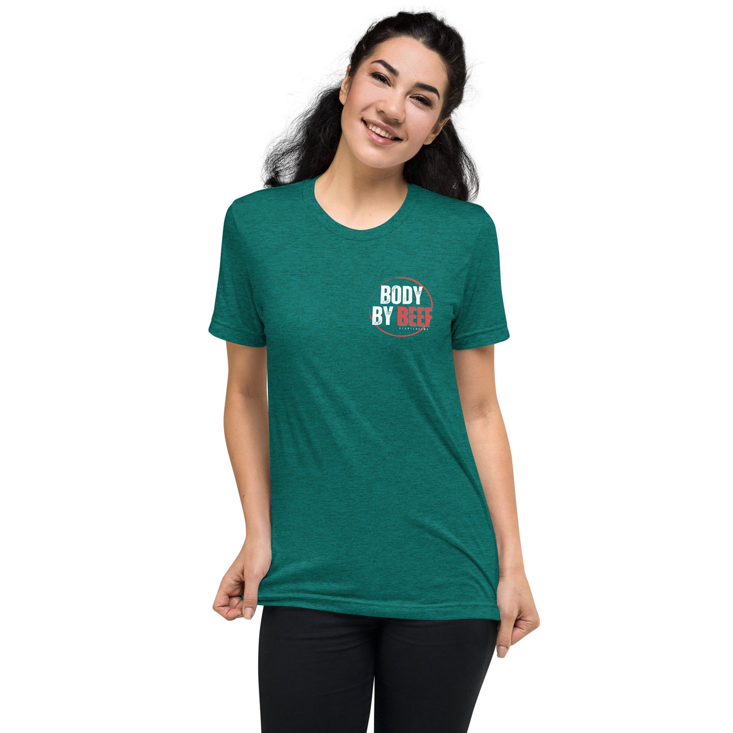 Body by Beef Unisex Tri-blend Short sleeve T-shirt