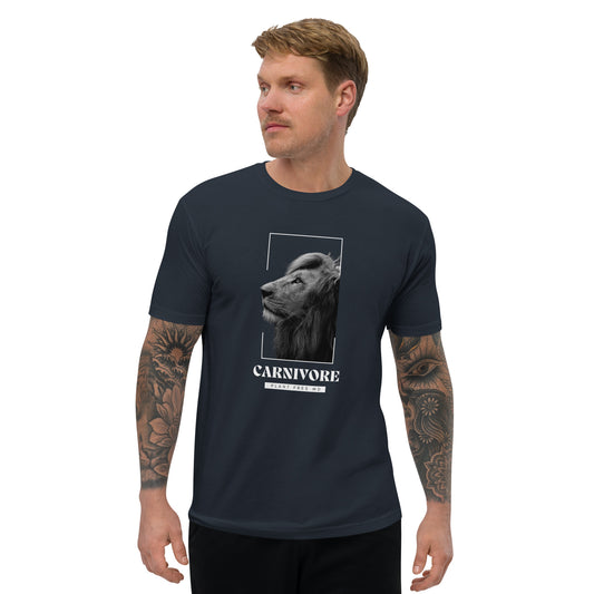 King Lion Carnivore Men's Fitted T-shirt