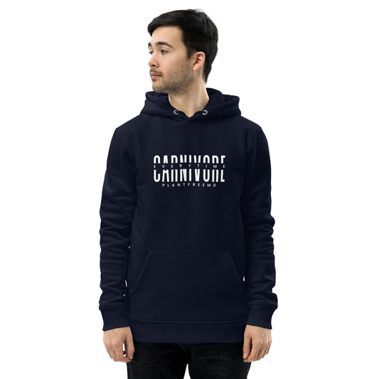 Carnivore Every Time Unisex essential eco hoodie