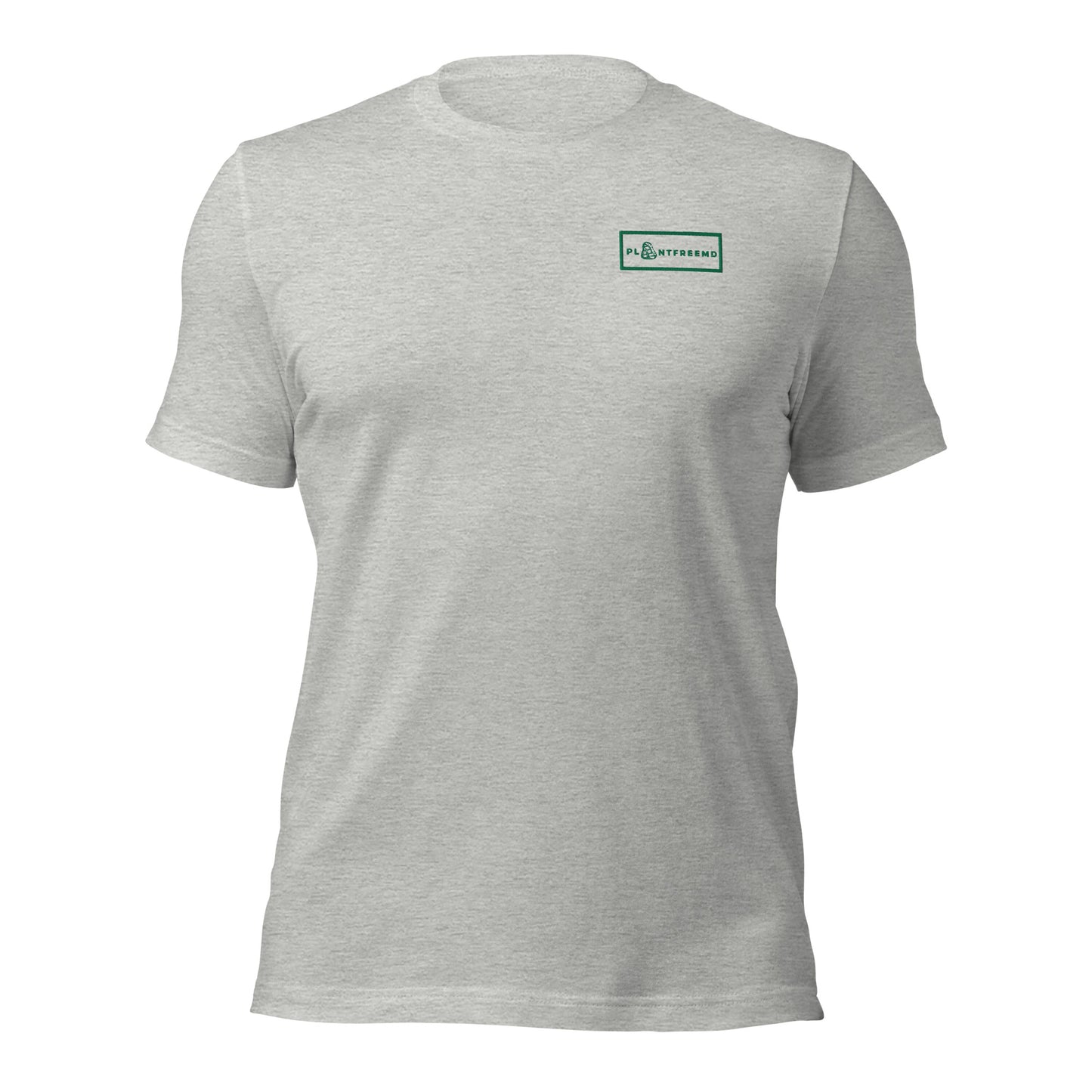 PlantFreeMD Embroidered Unisex T-shirt