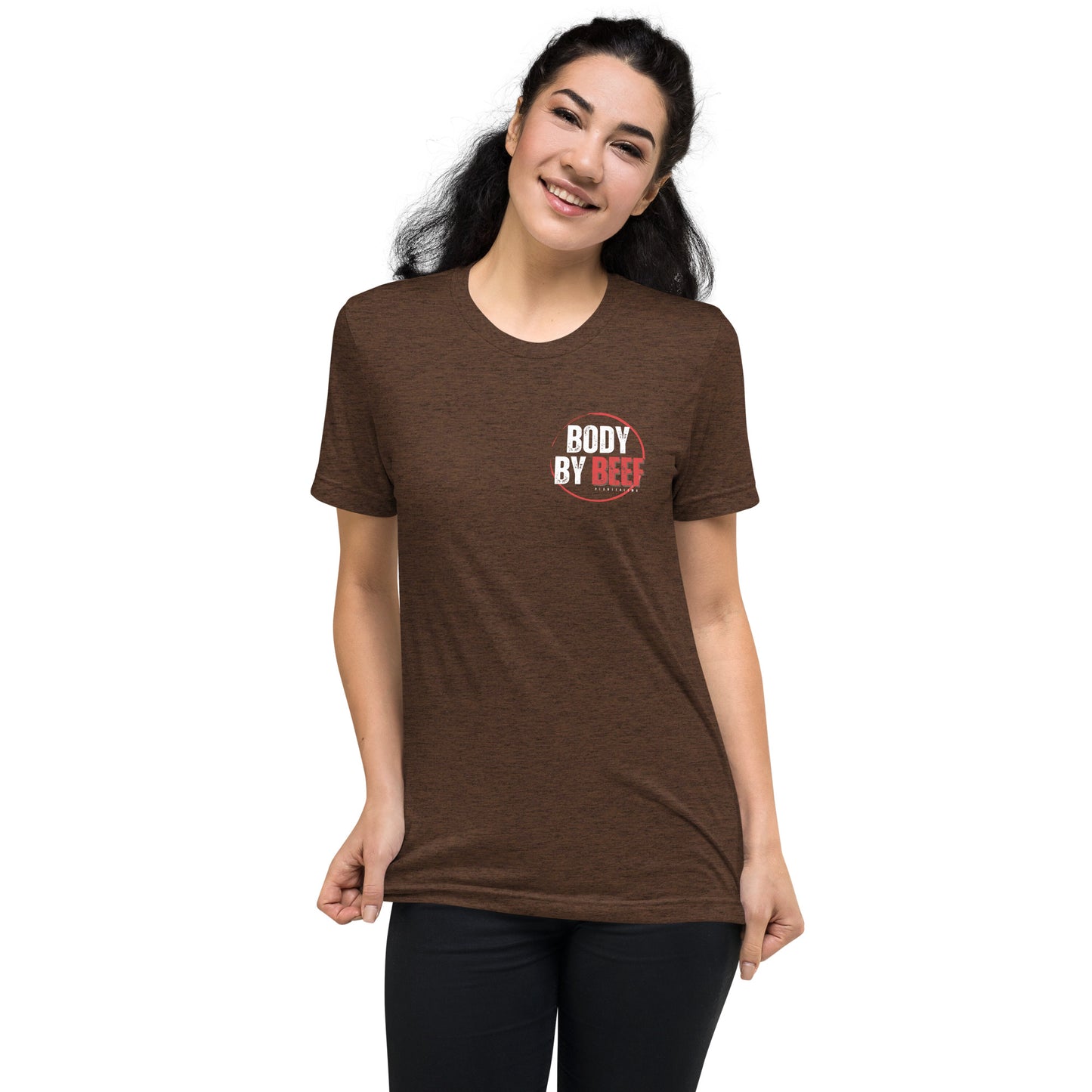 Body by Beef Unisex Tri-blend Short sleeve T-shirt