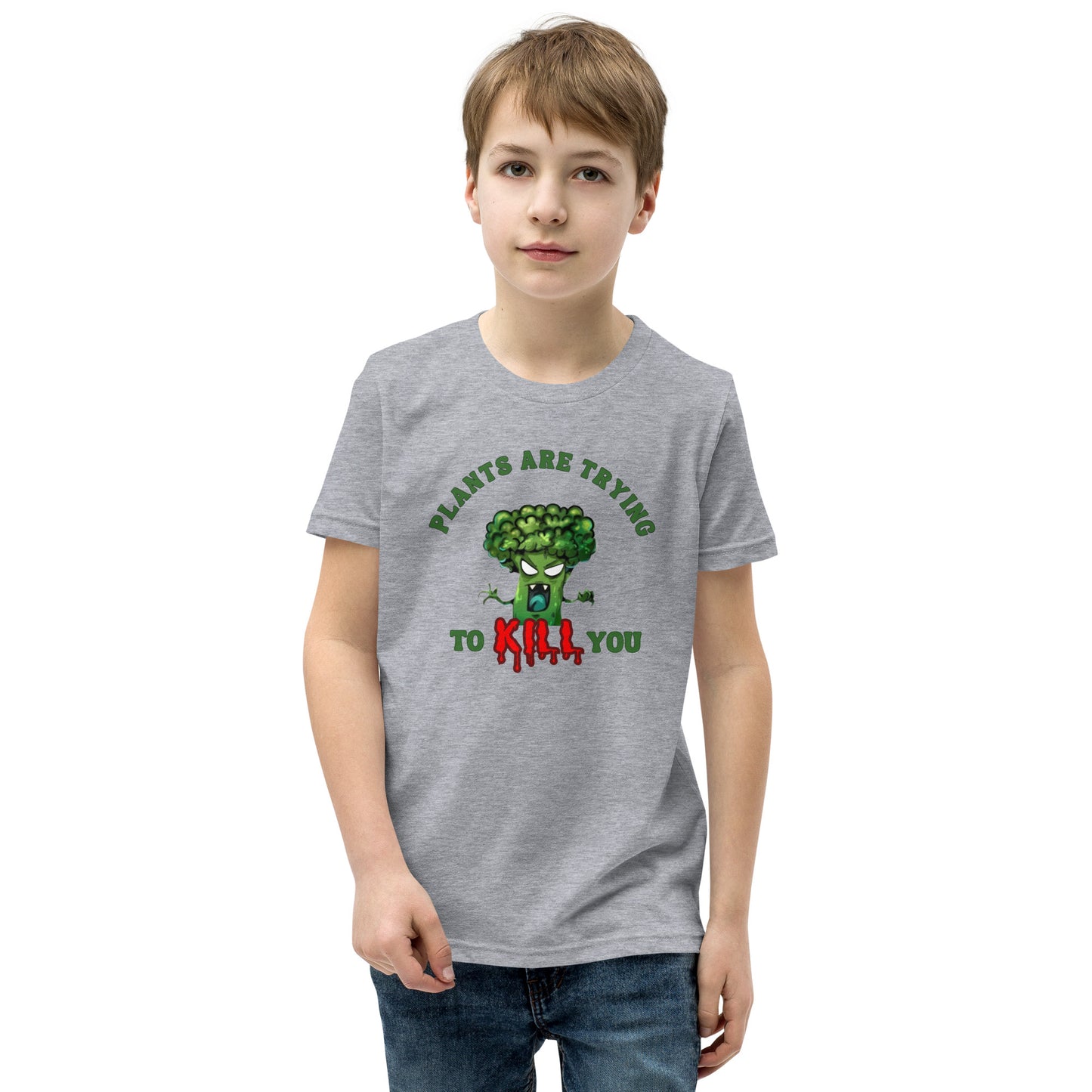 Plants Are Trying To K*ll You Youth T-Shirt