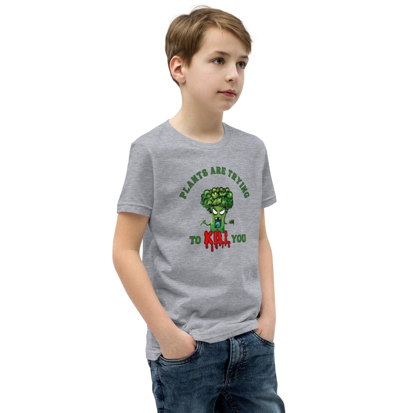 Plants Are Trying To K*ll You Youth T-Shirt