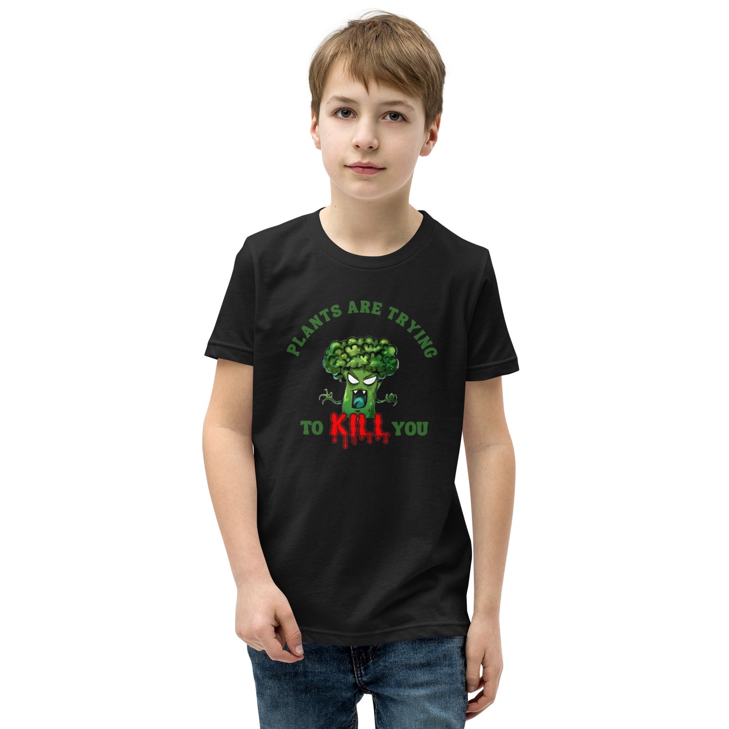 Plants Are Trying To K*ll You Youth T-Shirt