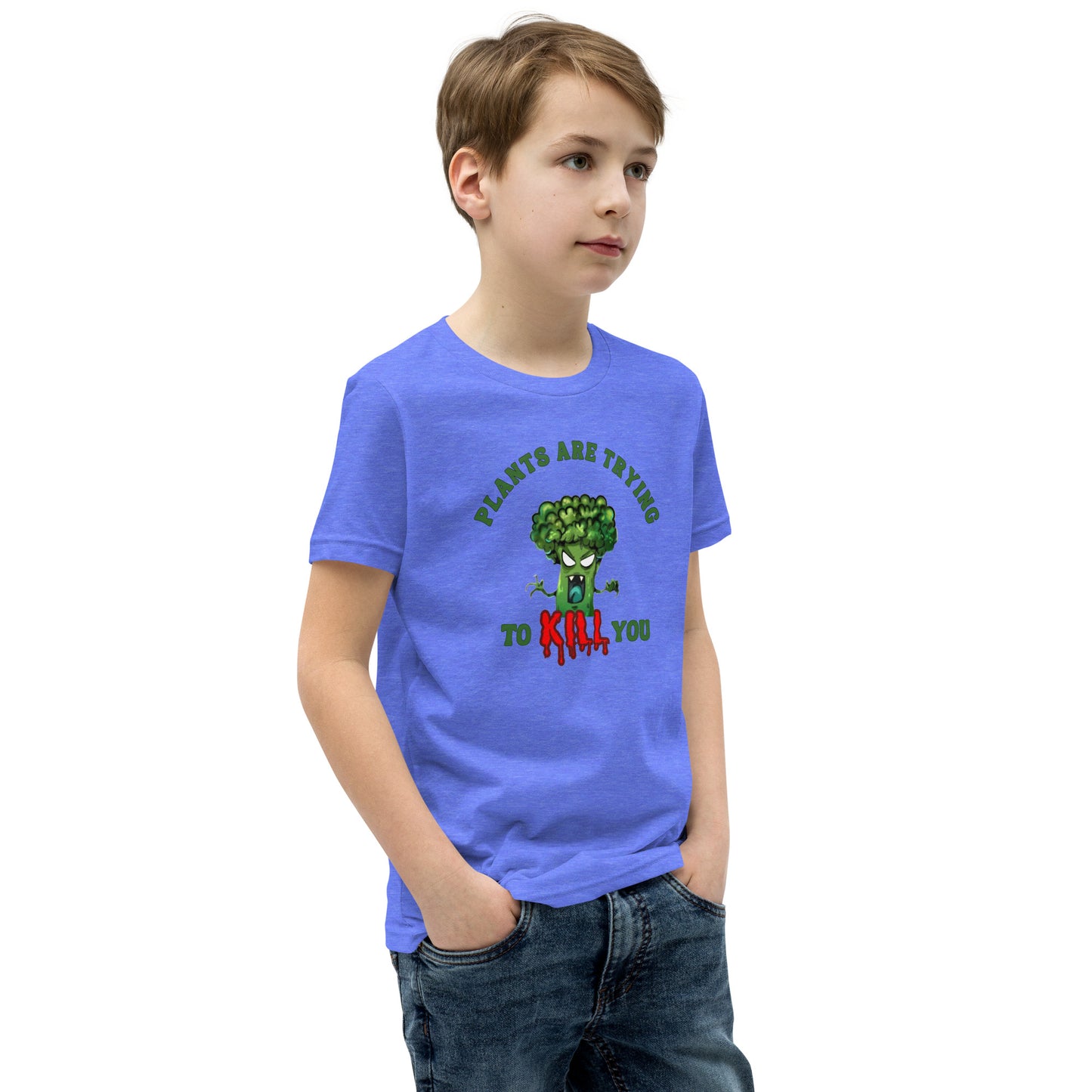 Plants Are Trying To K*ll You Youth T-Shirt