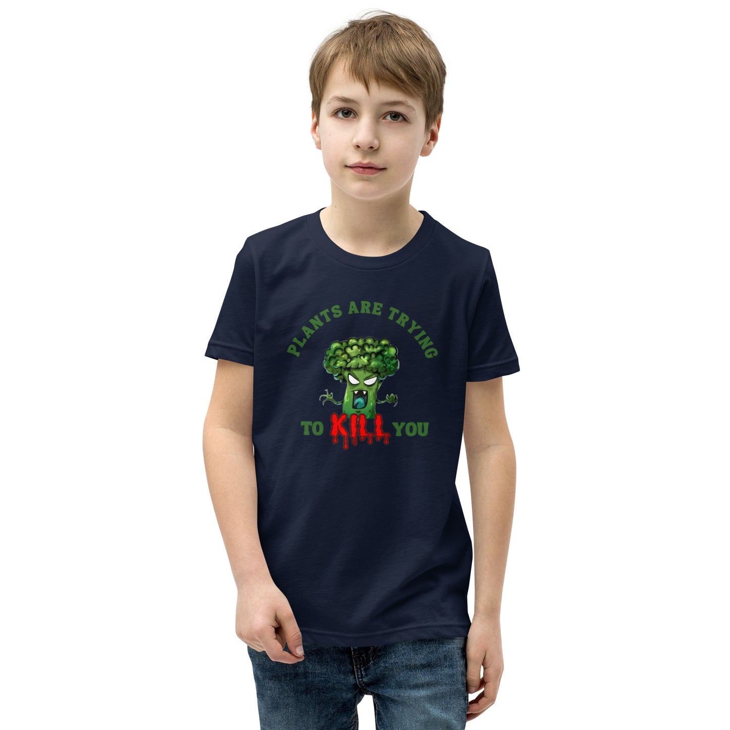 Plants Are Trying To K*ll You Youth T-Shirt