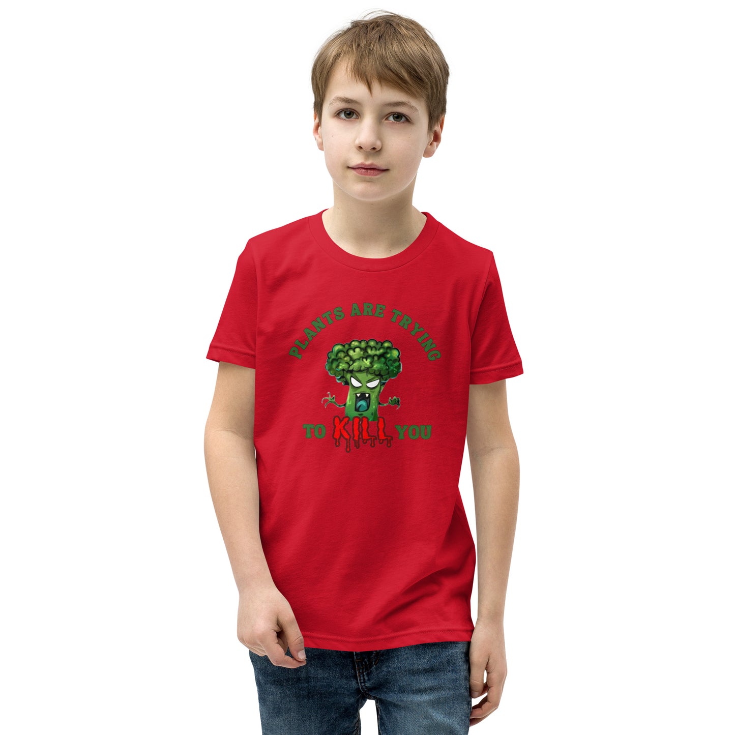 Plants Are Trying To K*ll You Youth T-Shirt