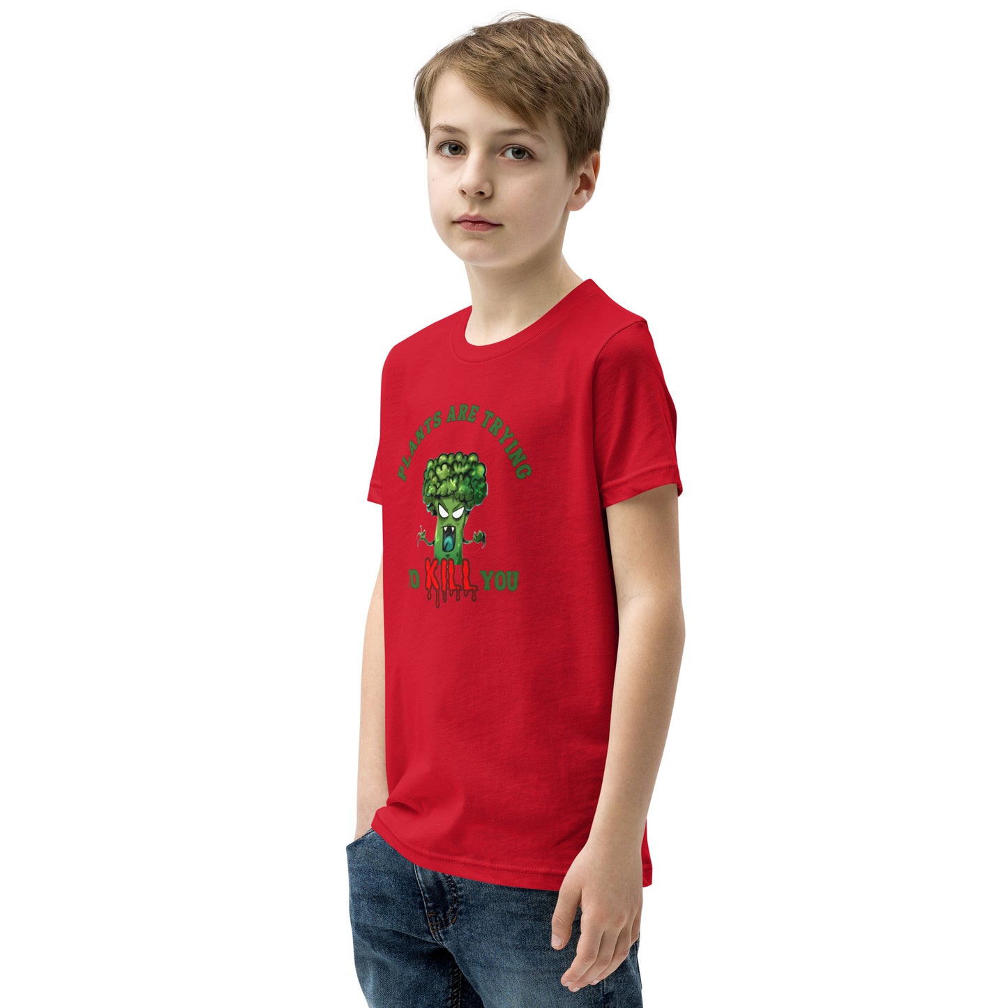 Plants Are Trying To K*ll You Youth T-Shirt