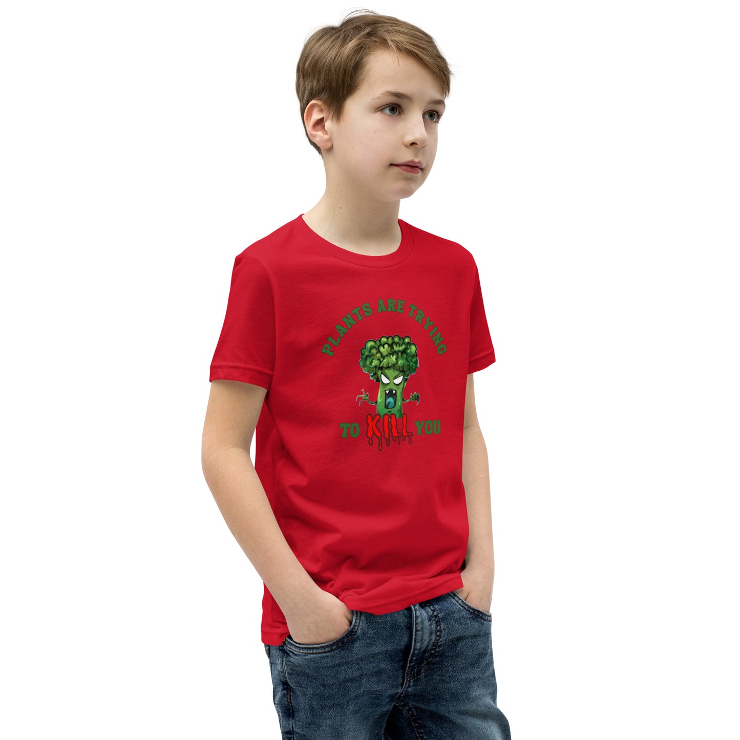 Plants Are Trying To K*ll You Youth T-Shirt