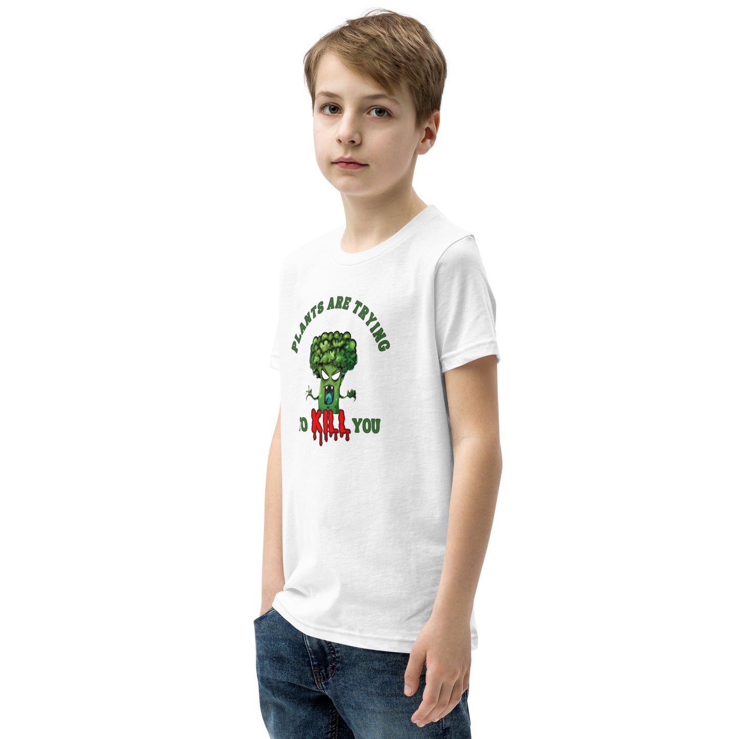 Plants Are Trying To K*ll You Youth T-Shirt