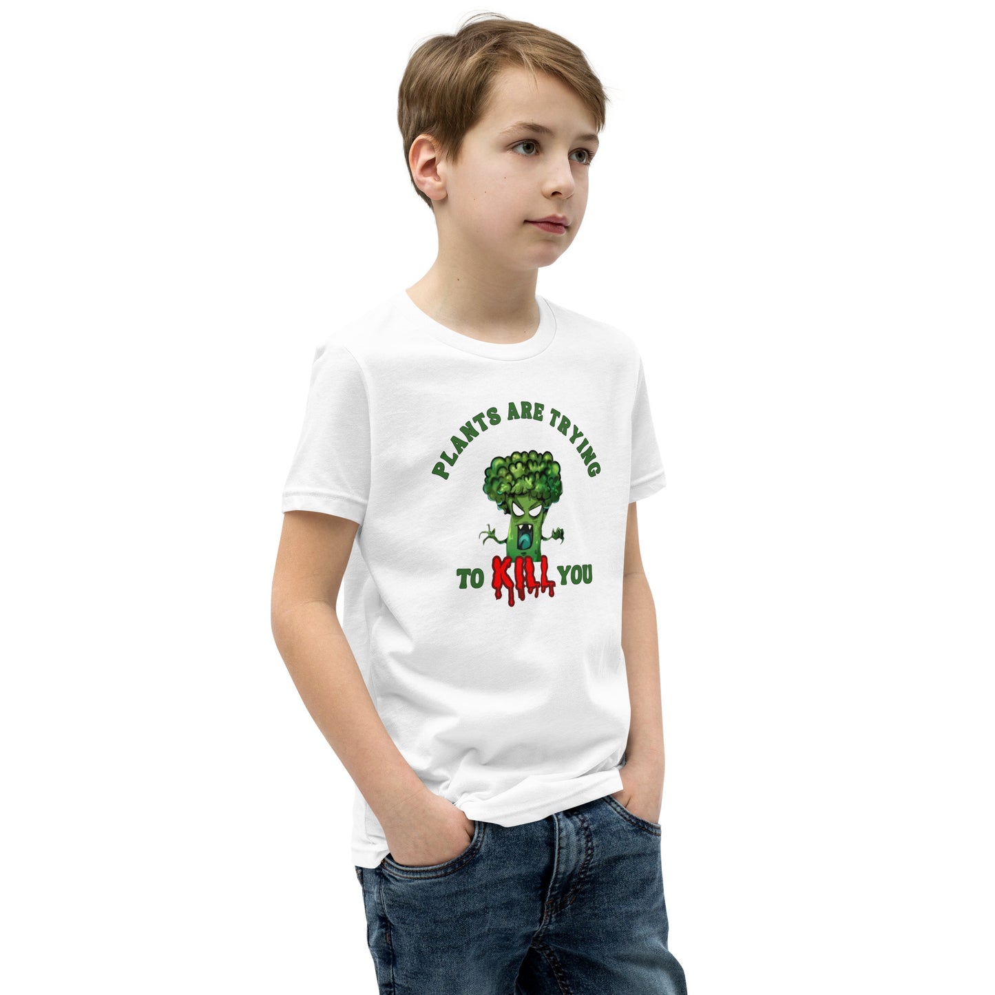 Plants Are Trying To K*ll You Youth T-Shirt